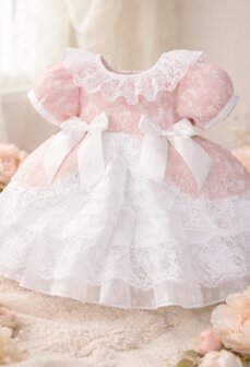 Spaanse baby jurk met kant 