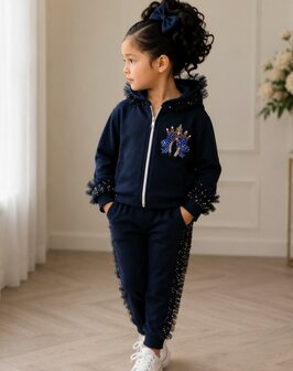 Jogging set blauw Kroon 