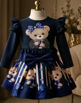 Complete set blue bear 