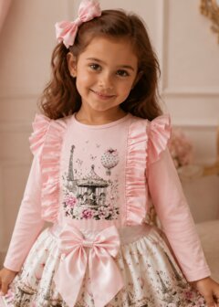 Complete set draaimolen roze 