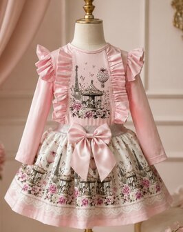 Complete set draaimolen roze 