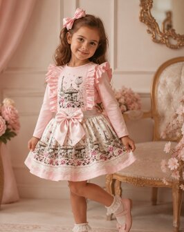 Complete set draaimolen roze 