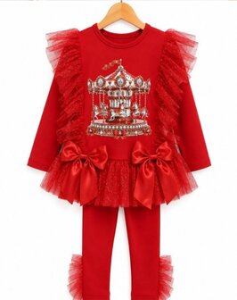 legging set rood 