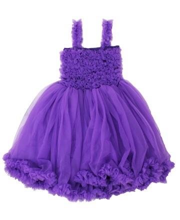      Ruffle Butts Prinses Purple Pettidress    