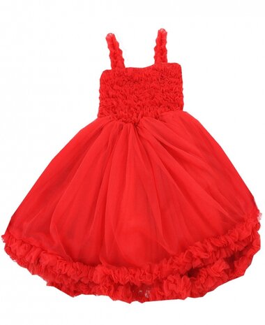 Ruffle Butts Prinses Red Pettidress    