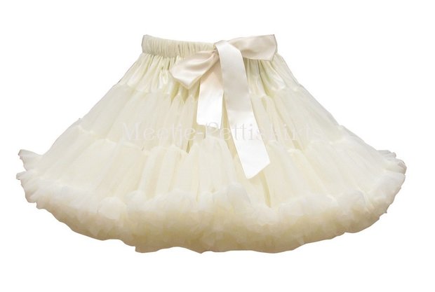   Petticoat Luxe Ivory By Meetje-Pettiskirts Kids & Women