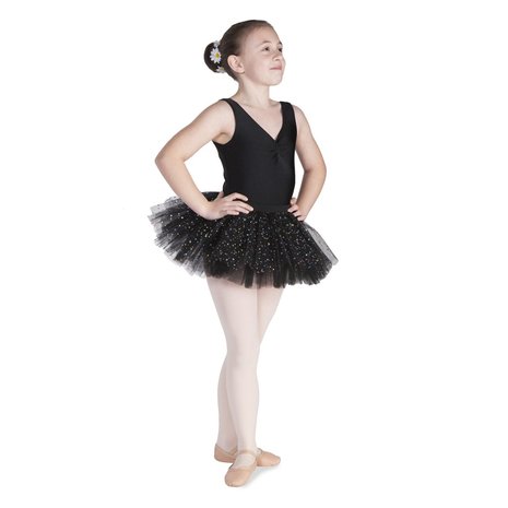 Tutu Rokje Glitter Ballet Zwart