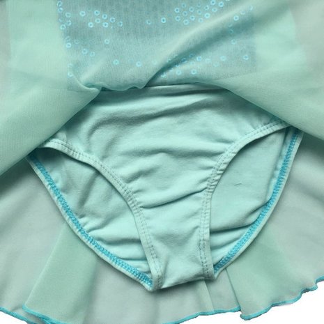 Balletpakje Prinses & Zeemeermin Chiffon rokje maat 92/152