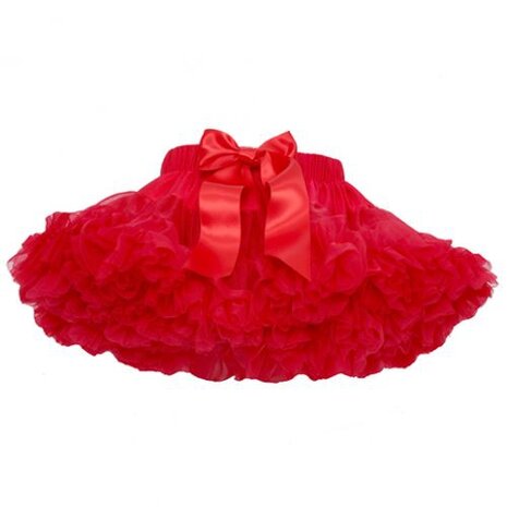 Petticoat Luxe Rood By Meetje-Pettiskirts Kids 
