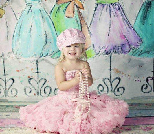 Petticoat Luxe Baby Roze By Meetje-Pettiskirts Kids & Women.