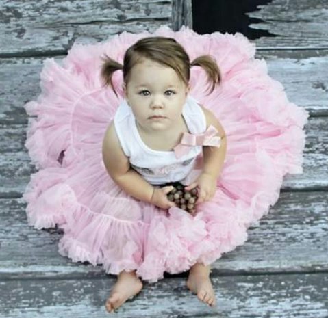 Petticoat Luxe Baby Roze By Meetje-Pettiskirts Kids & Women.
