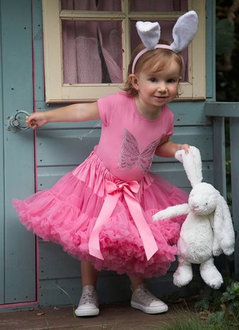 Petticoat Luxe Bubble Roze By Meetje-Pettiskirts Kids & Women