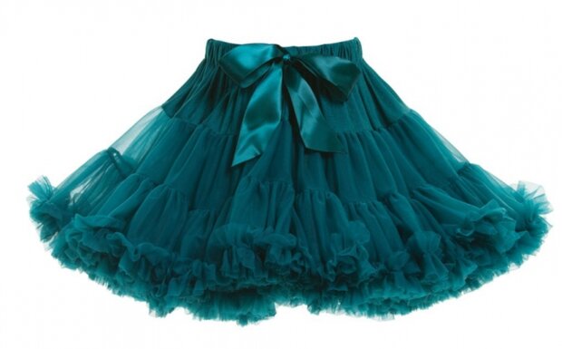 Smaragt petticoat Luxe  By Meetje-Pettiskirts Kids & Women