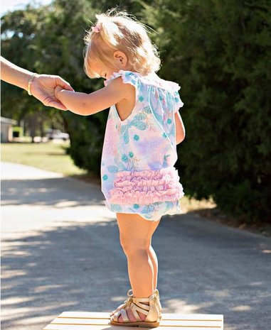 Dancing Dragonflies Flutter Bubble Romper