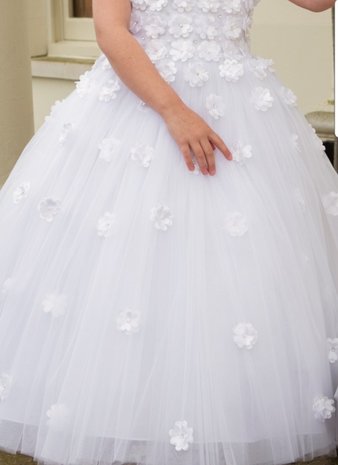 Communie jurk - Bruidsmeisjes jurk BETHANY vloerlengte 