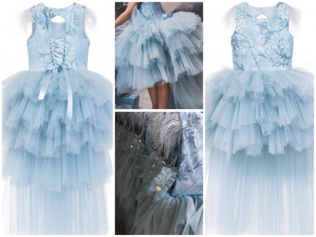 Communie jurk en Bruidsmeisjes jurk met sleep Ultra luxe Diverse kleuren mogelijk 