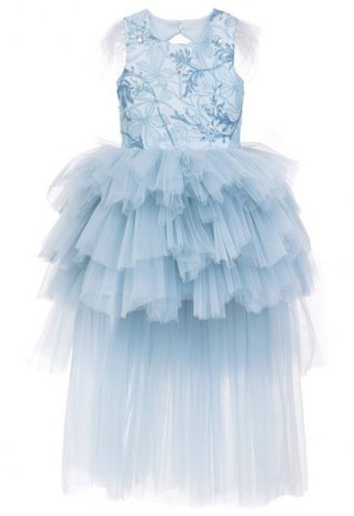Communie jurk en Bruidsmeisjes jurk met sleep Ultra luxe Diverse kleuren mogelijk 