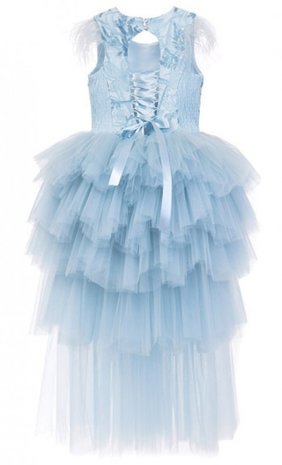 Bruidsmeisjes jurk met sleep Ultra luxe Diva Alle kleuren 