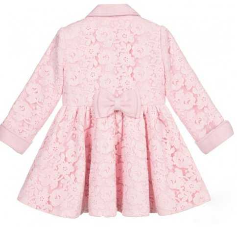 Mantel jas Roze kant Spanisch Style Girly met bijpassende mutsNEW 