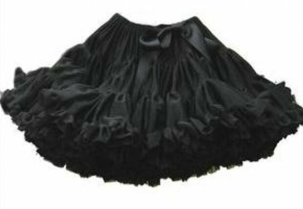 Petticoat Luxe Zwart By Meetje-Pettiskirts Kids & Women.