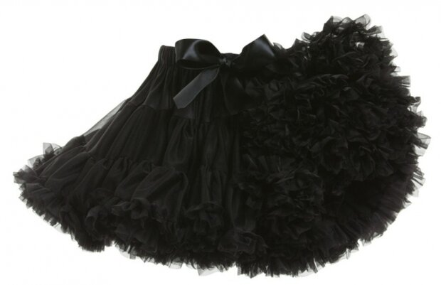 Petticoat Luxe Zwart By Meetje-Pettiskirts Kids & Women.