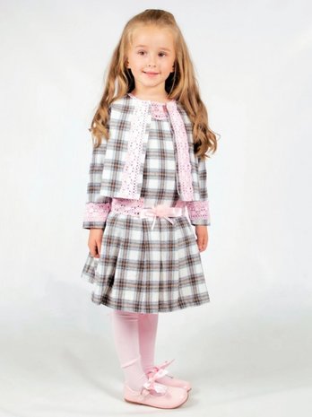 Spaanse jurk met jasje Spanisch Girl Complete set
