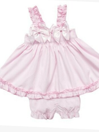 Set swingtop met broekje roze