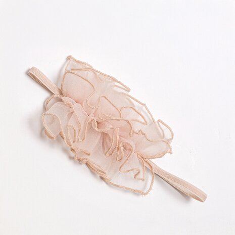 Kanten baby Romper jurkje beige champagne 