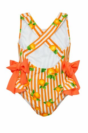 zwempak orange meisje 86 tm 152