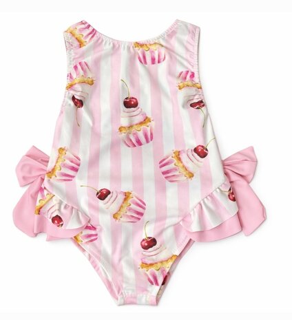 baby zwempak cupcake 