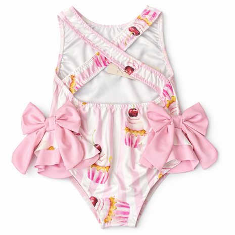 baby zwempak cupcake 