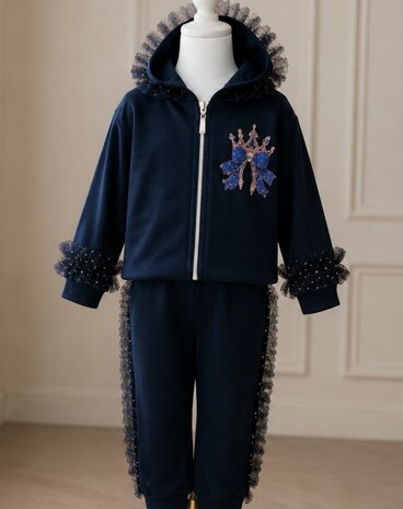 Jogging set blauw Kroon 