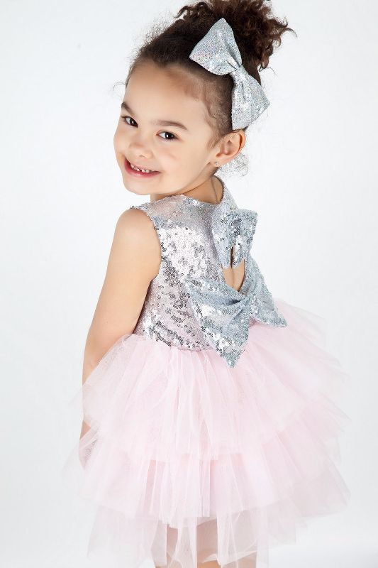 TuTu Kleding Meisjeskleding Babykleding voor meisjes Jurken Hot Pink Pailletten Tule Jurk Barbie Girl Dress Verjaardag 