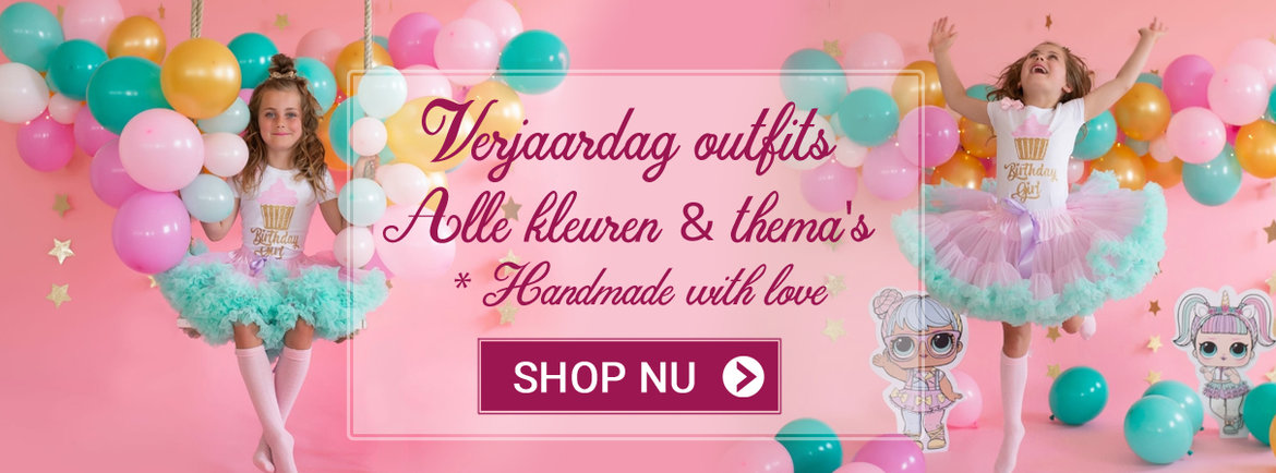 charme Botanist omvang Verjaardag kleding - Feestkleding voor Kinderen - Baby Feestjurken -  meetje-pettiskirts