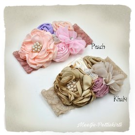 Luxe Haarband Rich Flower Garden haarband