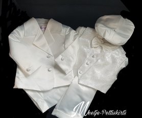 Doop pak jongen complete set 6 delig maat 56 tm 98