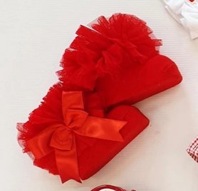 Tutu Sokjes Rood Baby en Kids 
