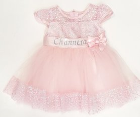 Roze Feestjurk met Naam NEW 