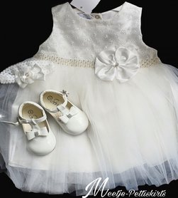 Jurkje Strik off white 3 delig  