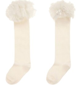Tutu knie sok ivoor Baby & Kids  