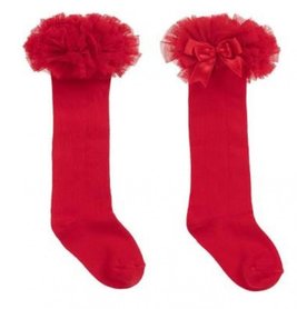 Tutu knie sok rood Baby & Kids  