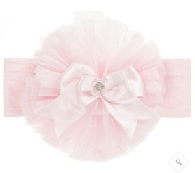 Tutu haarband roze