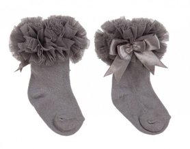 Tutu enkelsokjes grijs Baby & Kids 0 tm 6 jaar