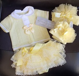 Complete set Spanisch Style Geel 4delig  