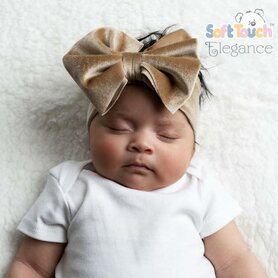  baby haarband velours coffee 