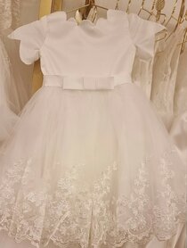 Bruidsmeisjesjurk ivoor Valerie 128-164