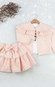 3delige set peach