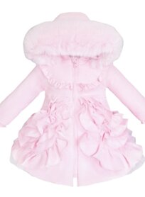 Winterjas roze WM low Bow 