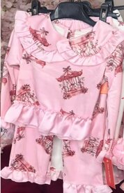 Pyjama super soft roze 