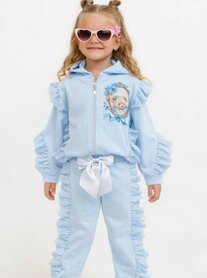 Jogging set beertje blauw